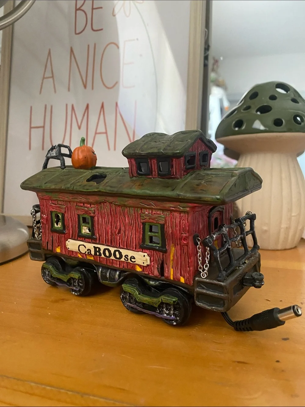 🎃 Department 56 Haunted Rails Caboose Decorative Accent Halloween